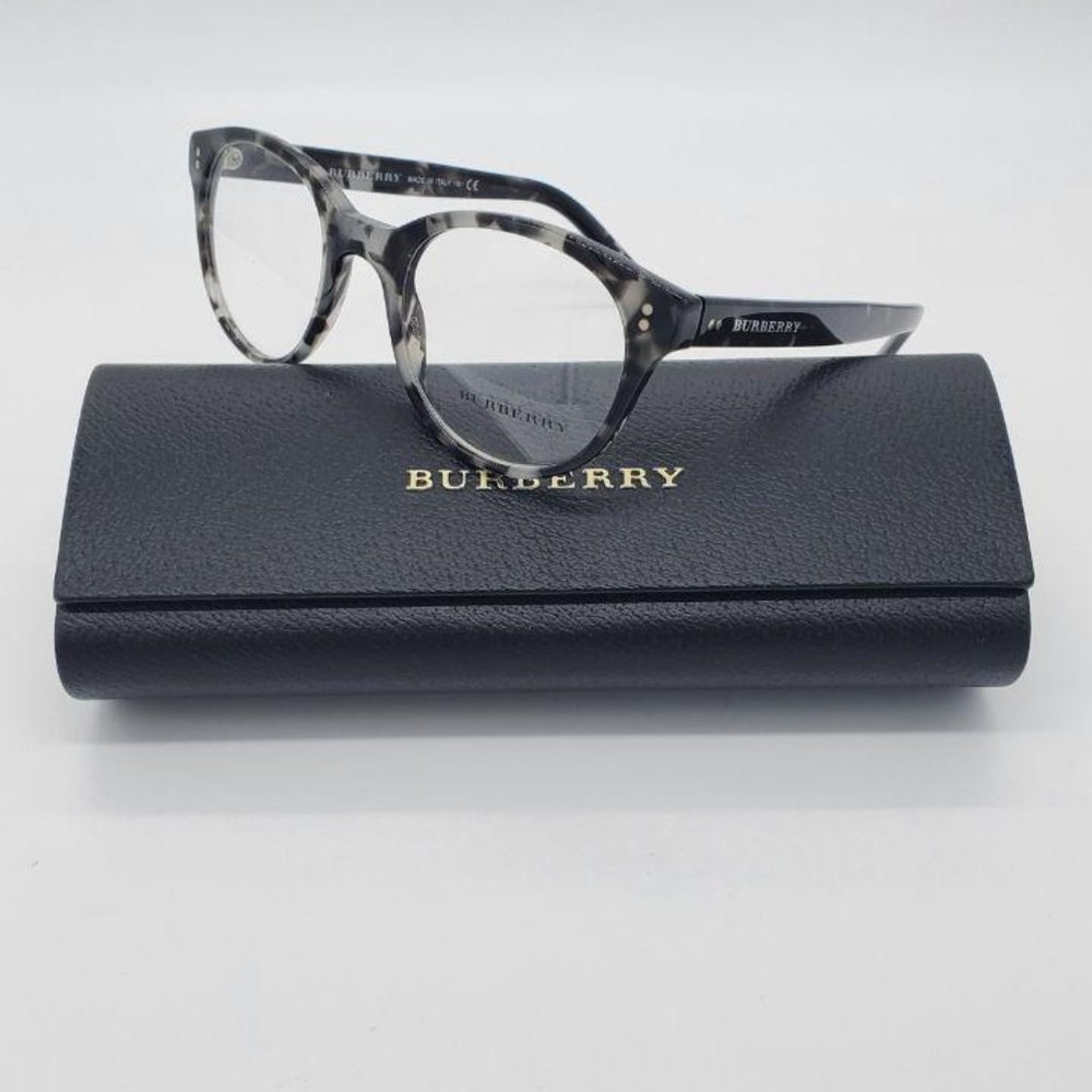 Burberry Grey Havana 2194 Eyeglasses - Picture 3 of 6